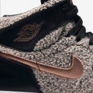 Toddler Nike Jordan 1 Retro Black Metallic Bronze